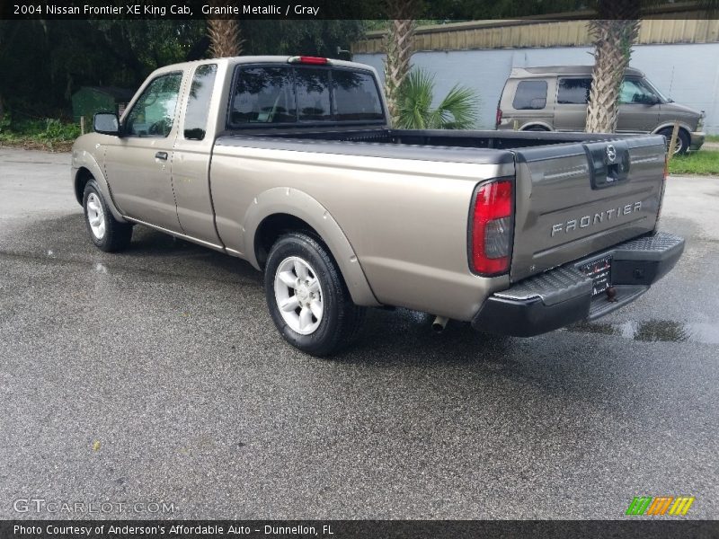 Granite Metallic / Gray 2004 Nissan Frontier XE King Cab