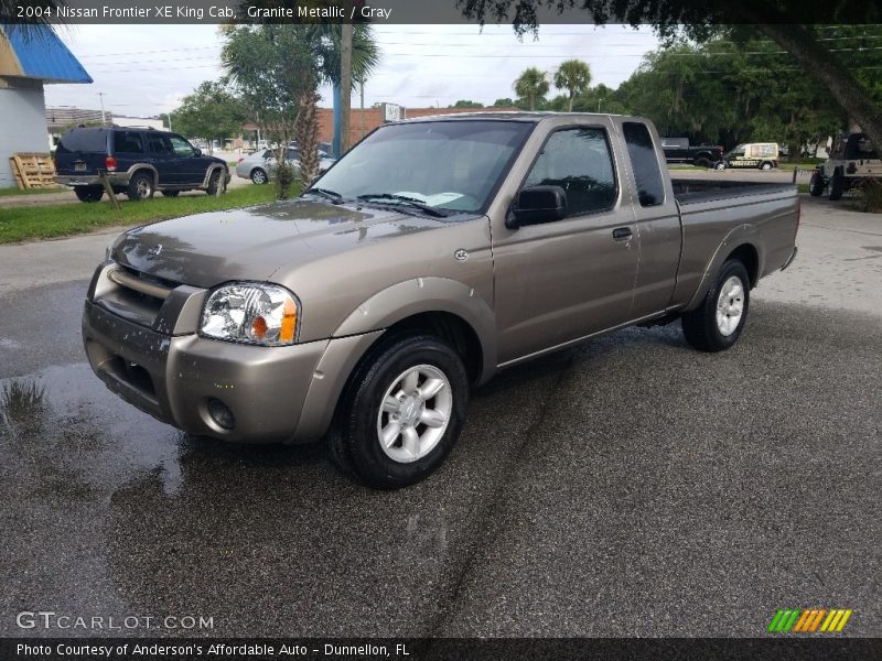 Granite Metallic / Gray 2004 Nissan Frontier XE King Cab