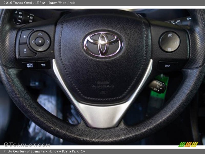 Super White / Ash 2016 Toyota Corolla LE Plus