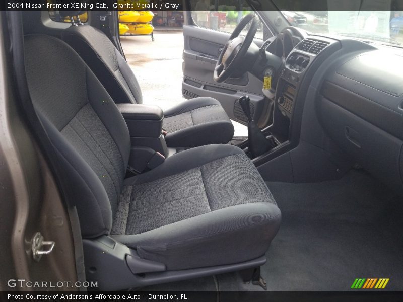 Granite Metallic / Gray 2004 Nissan Frontier XE King Cab