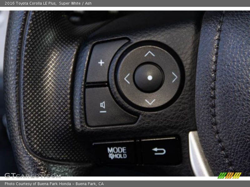 Super White / Ash 2016 Toyota Corolla LE Plus