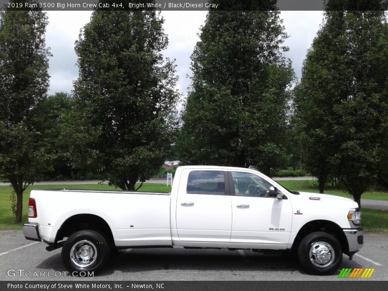 Bright White / Black/Diesel Gray 2019 Ram 3500 Big Horn Crew Cab 4x4