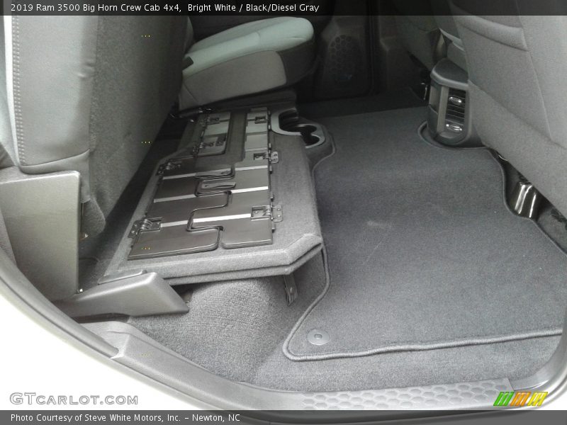 Bright White / Black/Diesel Gray 2019 Ram 3500 Big Horn Crew Cab 4x4
