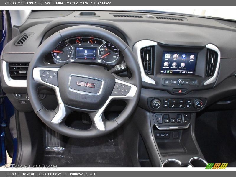 Blue Emerald Metallic / Jet Black 2020 GMC Terrain SLE AWD