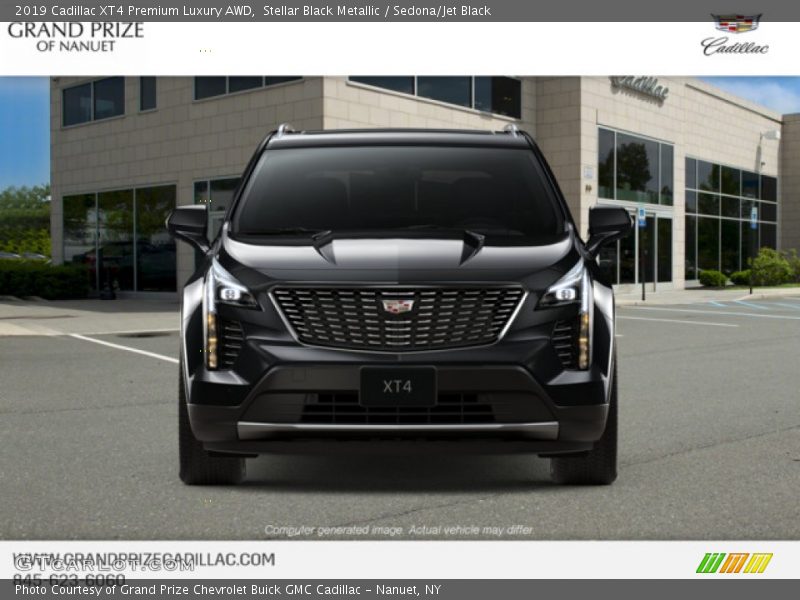 Stellar Black Metallic / Sedona/Jet Black 2019 Cadillac XT4 Premium Luxury AWD