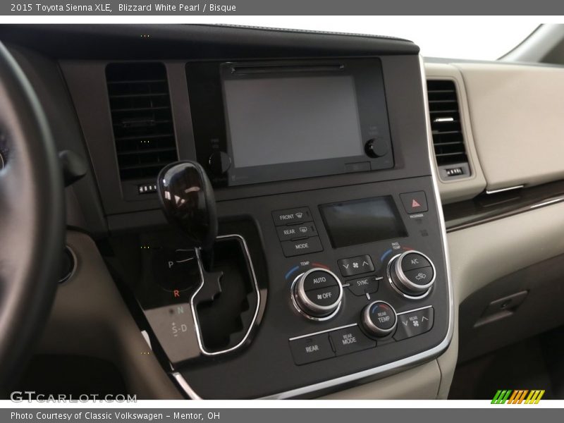 Blizzard White Pearl / Bisque 2015 Toyota Sienna XLE