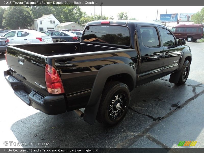 Black / Graphite 2015 Toyota Tacoma PreRunner Double Cab