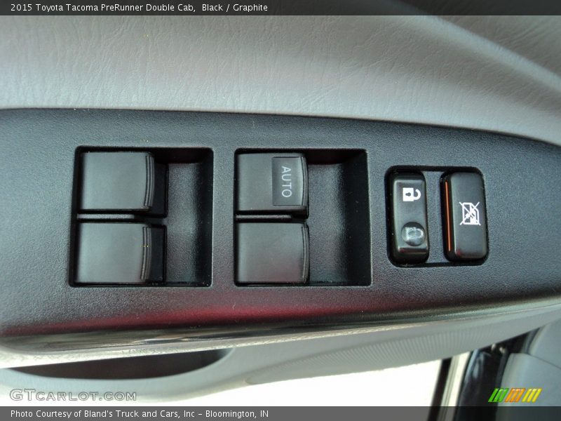 Black / Graphite 2015 Toyota Tacoma PreRunner Double Cab