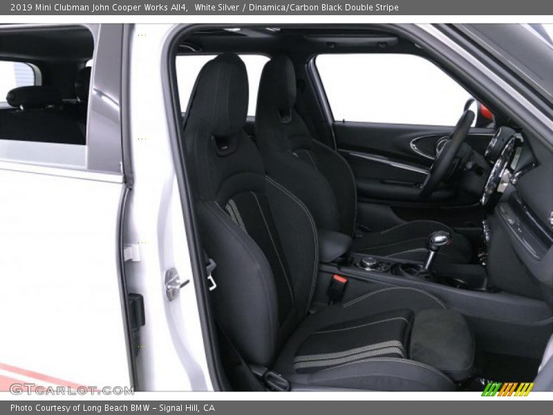  2019 Clubman John Cooper Works All4 Dinamica/Carbon Black Double Stripe Interior