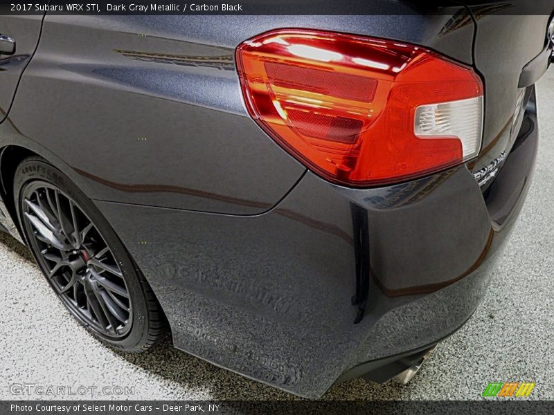 Dark Gray Metallic / Carbon Black 2017 Subaru WRX STI