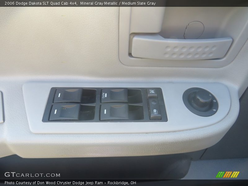 Mineral Gray Metallic / Medium Slate Gray 2006 Dodge Dakota SLT Quad Cab 4x4