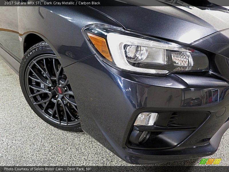 Dark Gray Metallic / Carbon Black 2017 Subaru WRX STI