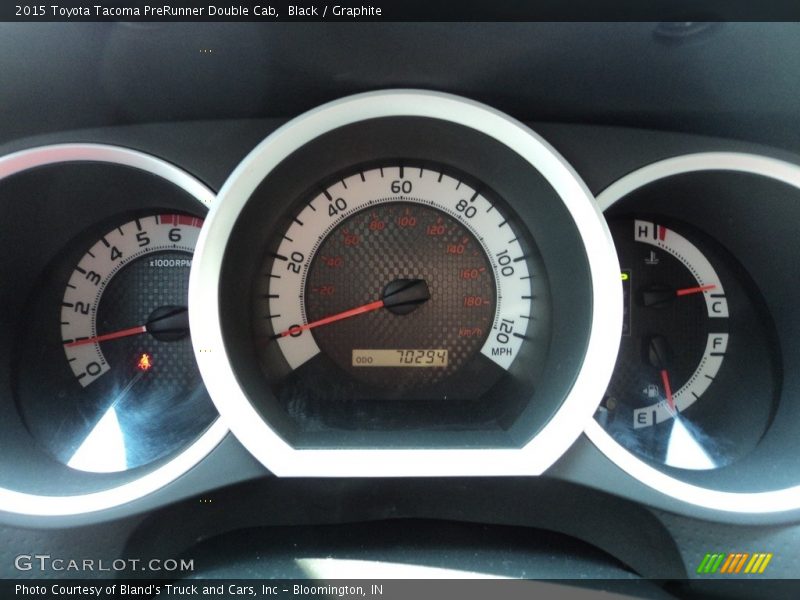 Black / Graphite 2015 Toyota Tacoma PreRunner Double Cab