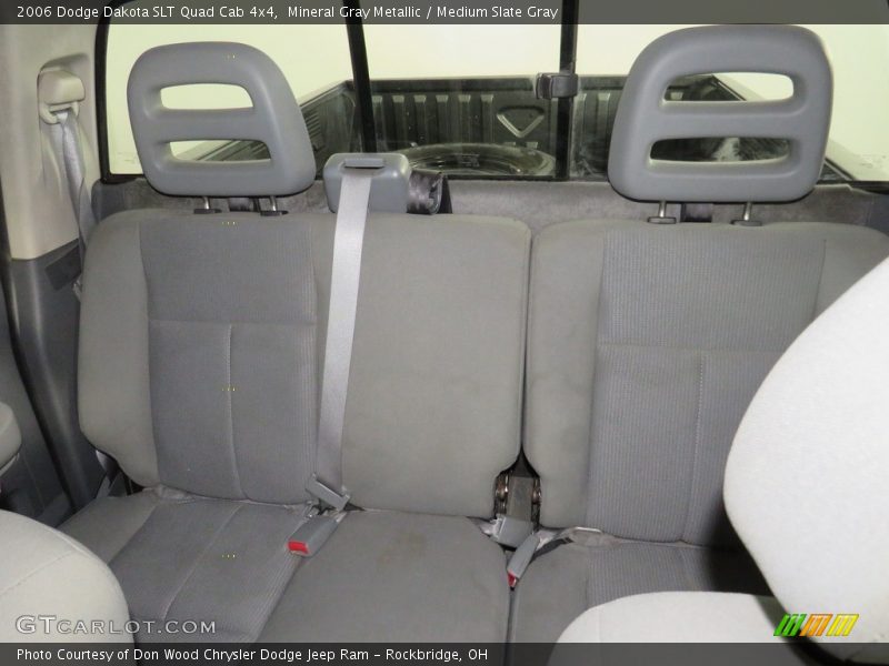 Mineral Gray Metallic / Medium Slate Gray 2006 Dodge Dakota SLT Quad Cab 4x4