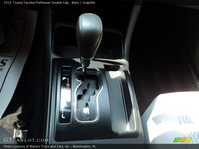 Black / Graphite 2015 Toyota Tacoma PreRunner Double Cab