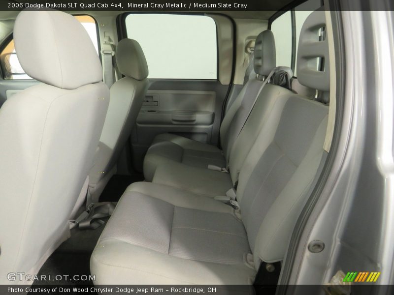 Mineral Gray Metallic / Medium Slate Gray 2006 Dodge Dakota SLT Quad Cab 4x4
