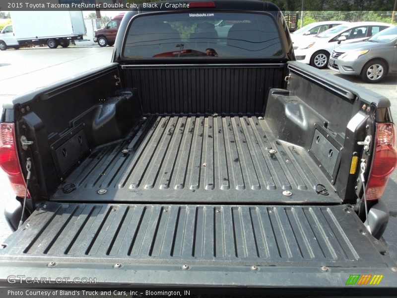 Black / Graphite 2015 Toyota Tacoma PreRunner Double Cab