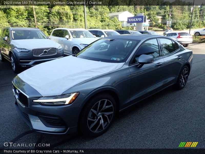 Osmium Gray Metallic / Charcoal 2020 Volvo S60 T5 Momentum