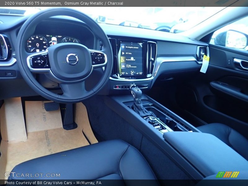  2020 S60 T5 Momentum Charcoal Interior