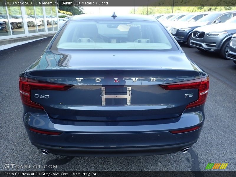 Denim Blue Metallic / Blond 2020 Volvo S60 T5 Momentum