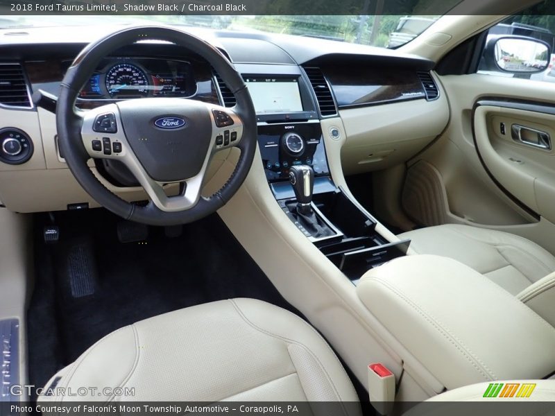  2018 Taurus Limited Charcoal Black Interior