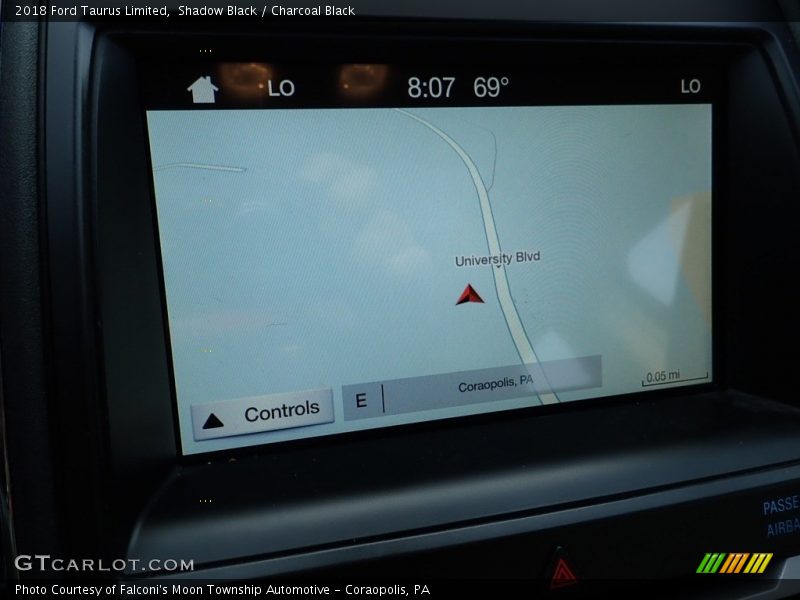 Navigation of 2018 Taurus Limited