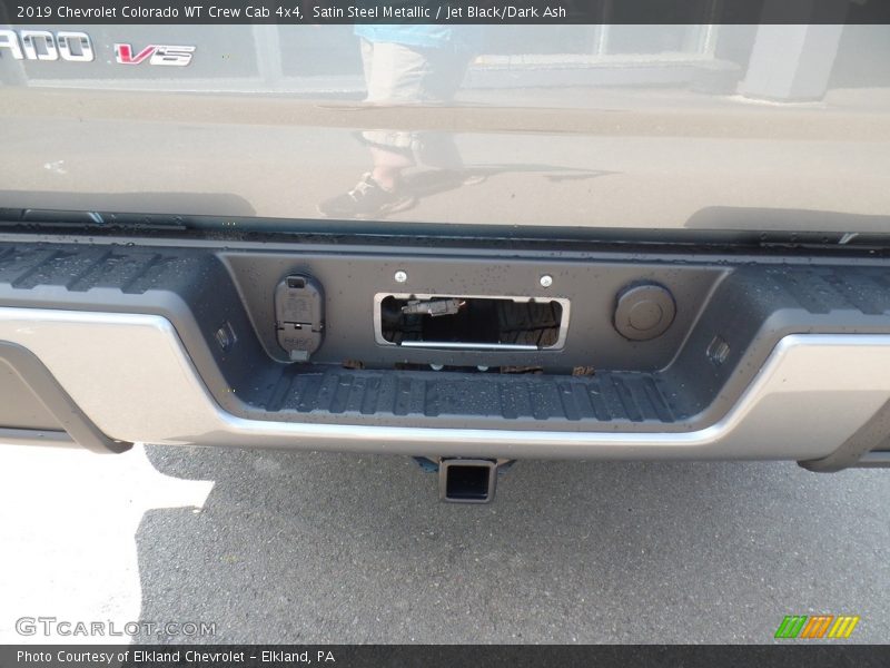 Satin Steel Metallic / Jet Black/Dark Ash 2019 Chevrolet Colorado WT Crew Cab 4x4