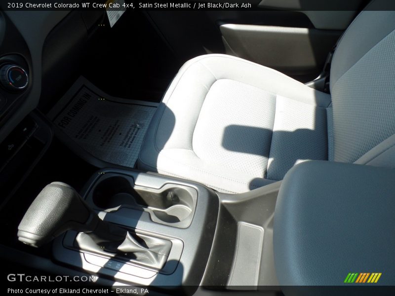 Satin Steel Metallic / Jet Black/Dark Ash 2019 Chevrolet Colorado WT Crew Cab 4x4