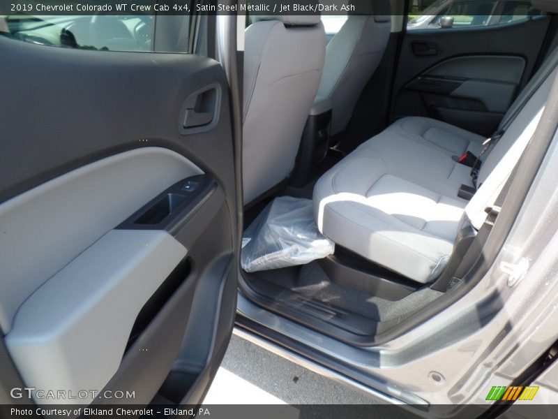 Satin Steel Metallic / Jet Black/Dark Ash 2019 Chevrolet Colorado WT Crew Cab 4x4