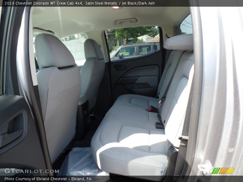 Satin Steel Metallic / Jet Black/Dark Ash 2019 Chevrolet Colorado WT Crew Cab 4x4