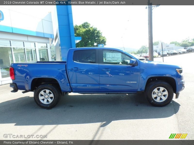 Kinetic Blue Metallic / Jet Black/Dark Ash 2019 Chevrolet Colorado WT Crew Cab 4x4