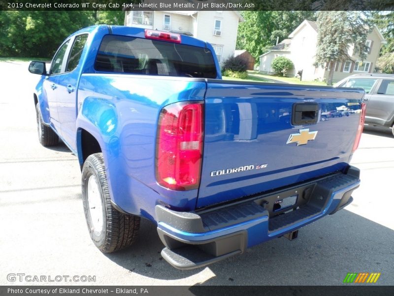 Kinetic Blue Metallic / Jet Black/Dark Ash 2019 Chevrolet Colorado WT Crew Cab 4x4