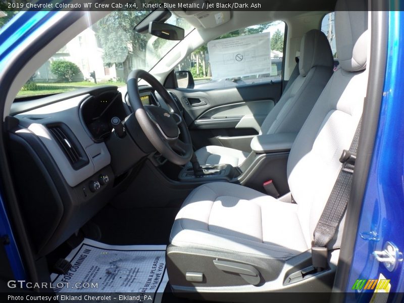 Kinetic Blue Metallic / Jet Black/Dark Ash 2019 Chevrolet Colorado WT Crew Cab 4x4