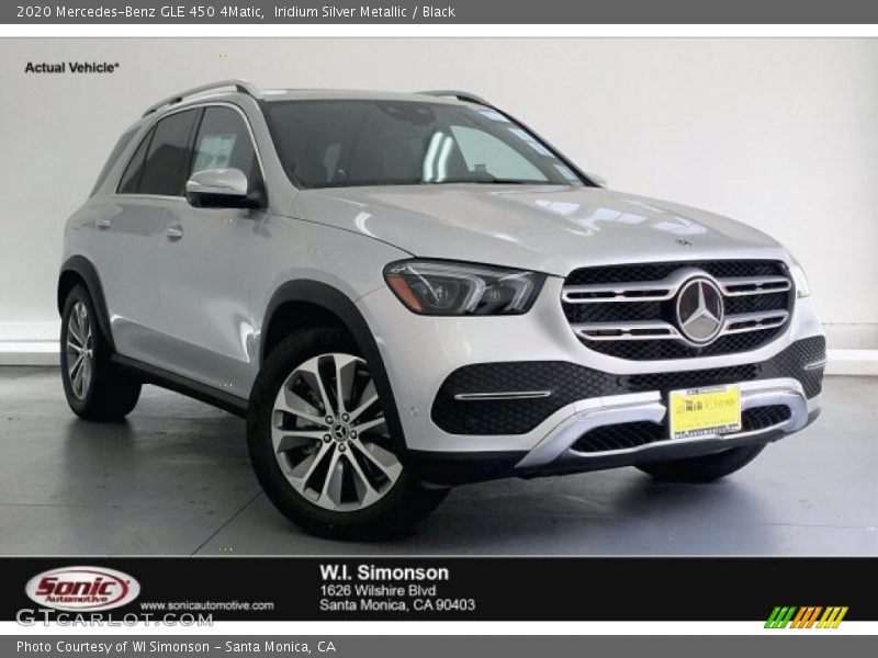 Iridium Silver Metallic / Black 2020 Mercedes-Benz GLE 450 4Matic