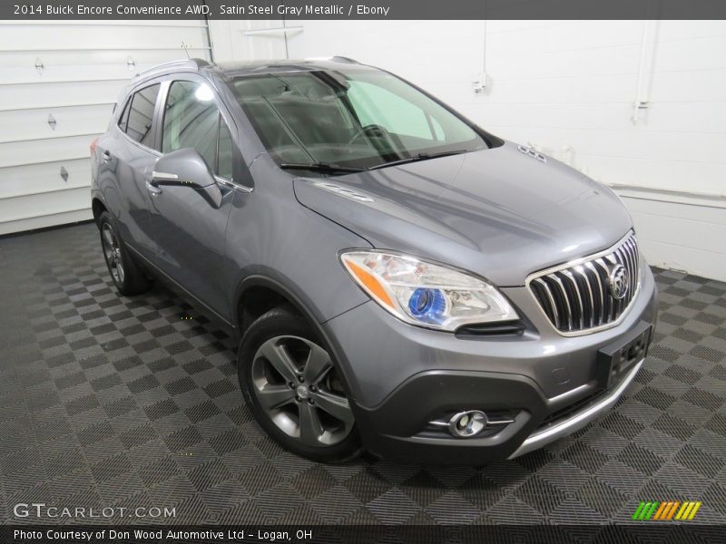 Satin Steel Gray Metallic / Ebony 2014 Buick Encore Convenience AWD