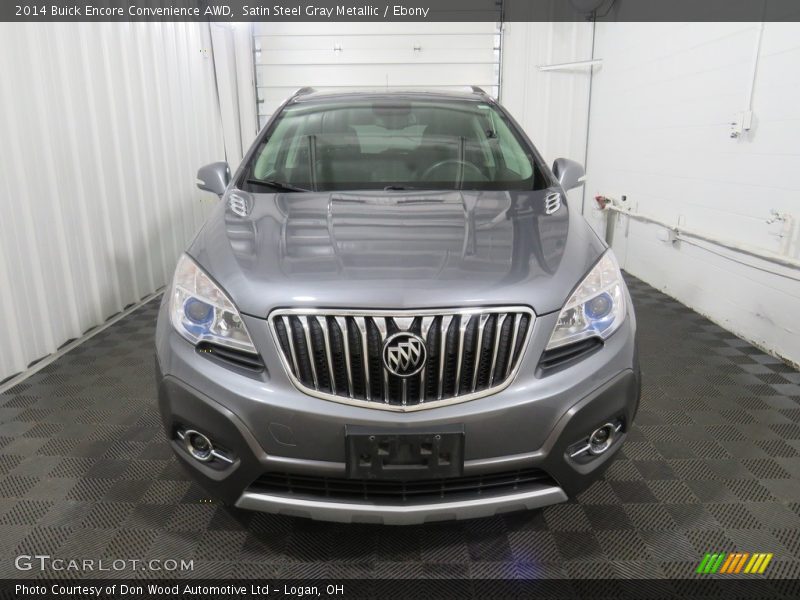 Satin Steel Gray Metallic / Ebony 2014 Buick Encore Convenience AWD