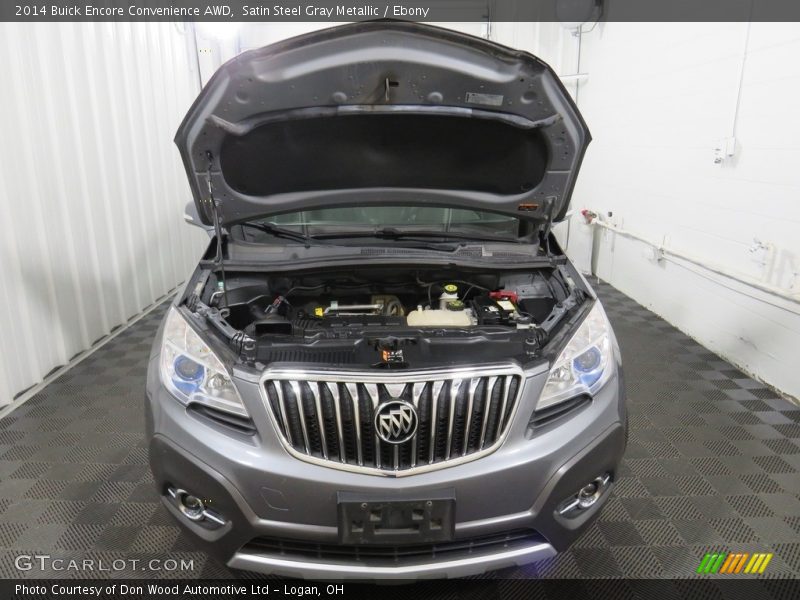 Satin Steel Gray Metallic / Ebony 2014 Buick Encore Convenience AWD