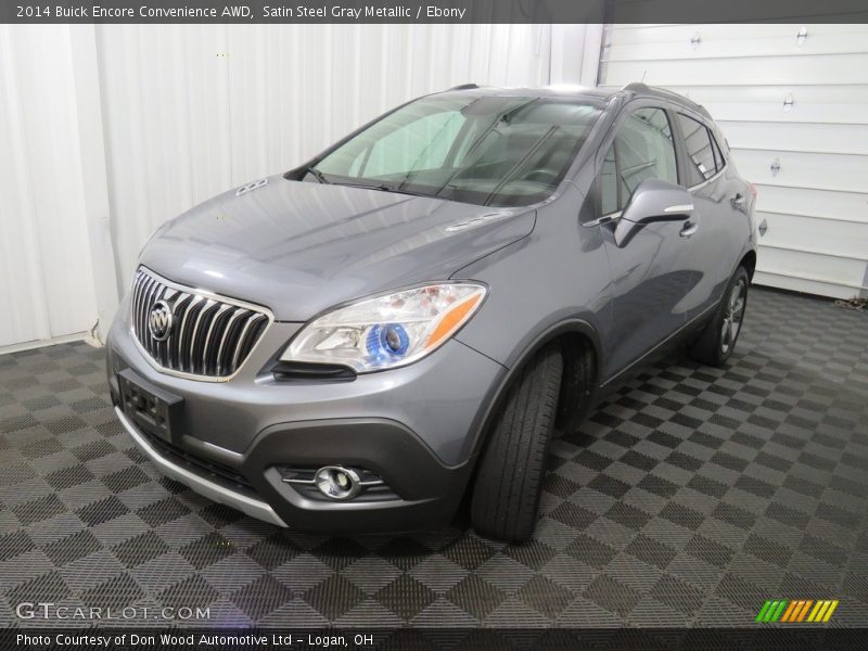 Satin Steel Gray Metallic / Ebony 2014 Buick Encore Convenience AWD