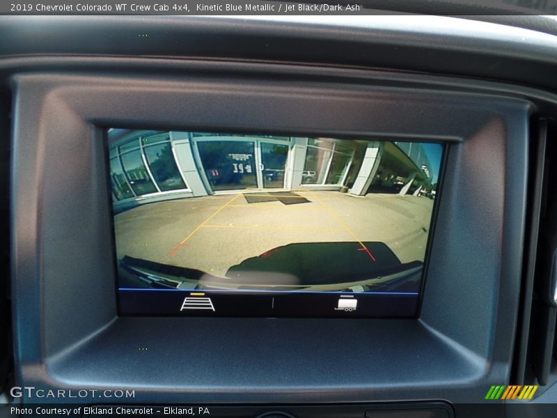 Kinetic Blue Metallic / Jet Black/Dark Ash 2019 Chevrolet Colorado WT Crew Cab 4x4