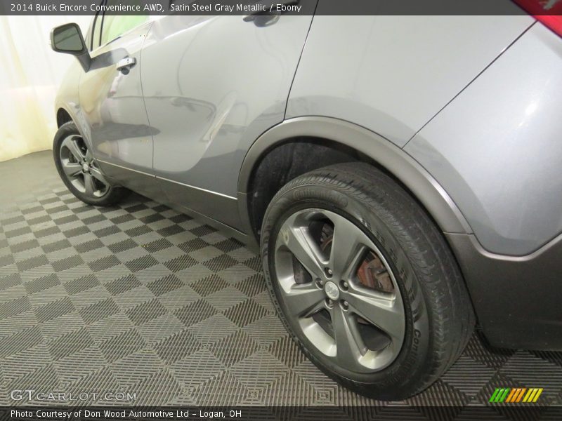 Satin Steel Gray Metallic / Ebony 2014 Buick Encore Convenience AWD