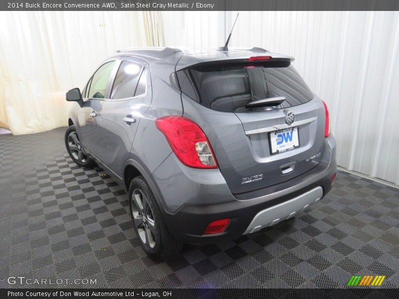 Satin Steel Gray Metallic / Ebony 2014 Buick Encore Convenience AWD