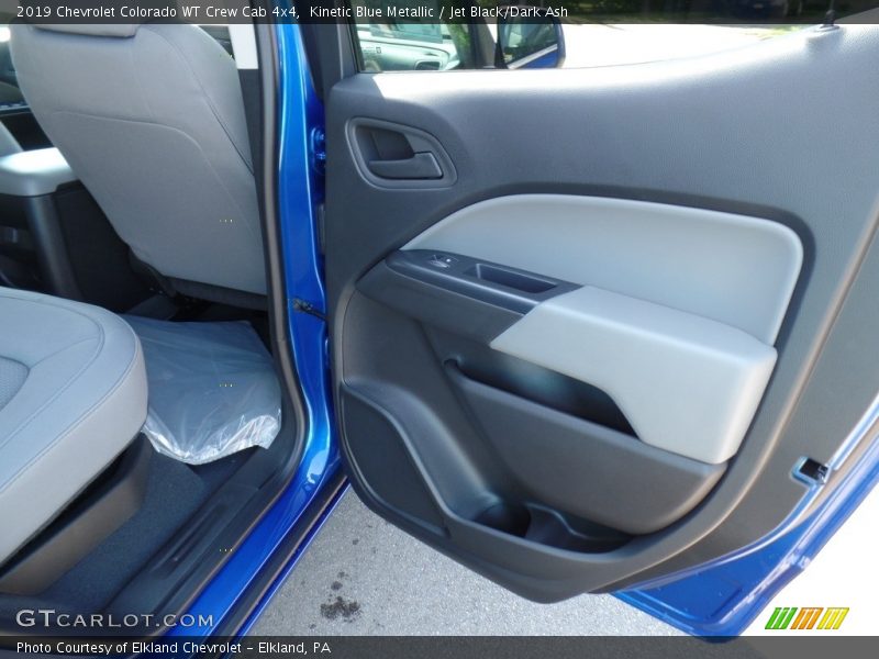 Kinetic Blue Metallic / Jet Black/Dark Ash 2019 Chevrolet Colorado WT Crew Cab 4x4