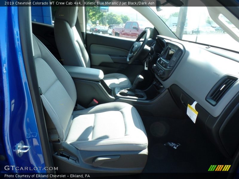 Kinetic Blue Metallic / Jet Black/Dark Ash 2019 Chevrolet Colorado WT Crew Cab 4x4