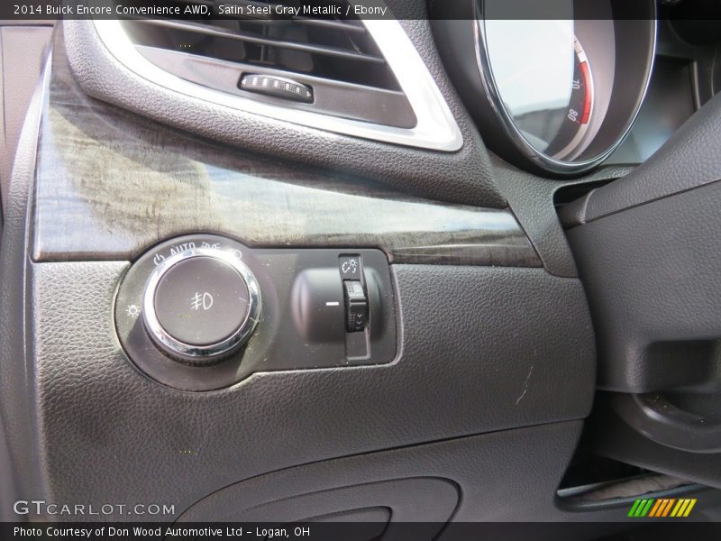 Satin Steel Gray Metallic / Ebony 2014 Buick Encore Convenience AWD