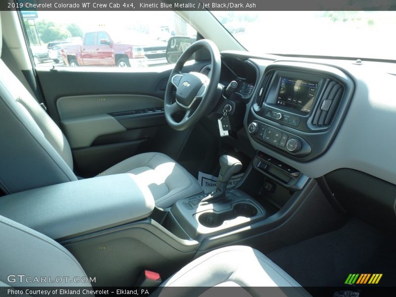 Kinetic Blue Metallic / Jet Black/Dark Ash 2019 Chevrolet Colorado WT Crew Cab 4x4