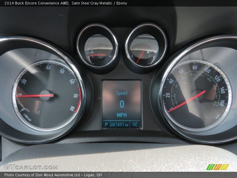 Satin Steel Gray Metallic / Ebony 2014 Buick Encore Convenience AWD