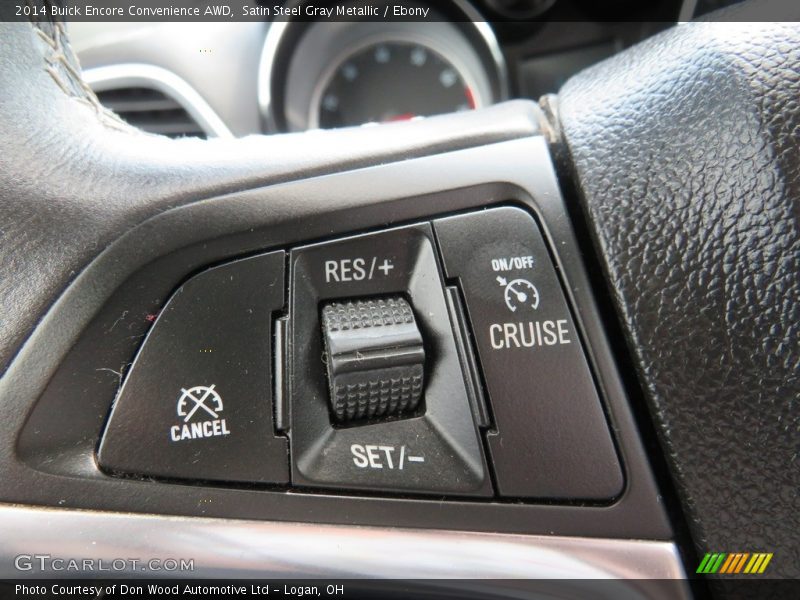 Satin Steel Gray Metallic / Ebony 2014 Buick Encore Convenience AWD