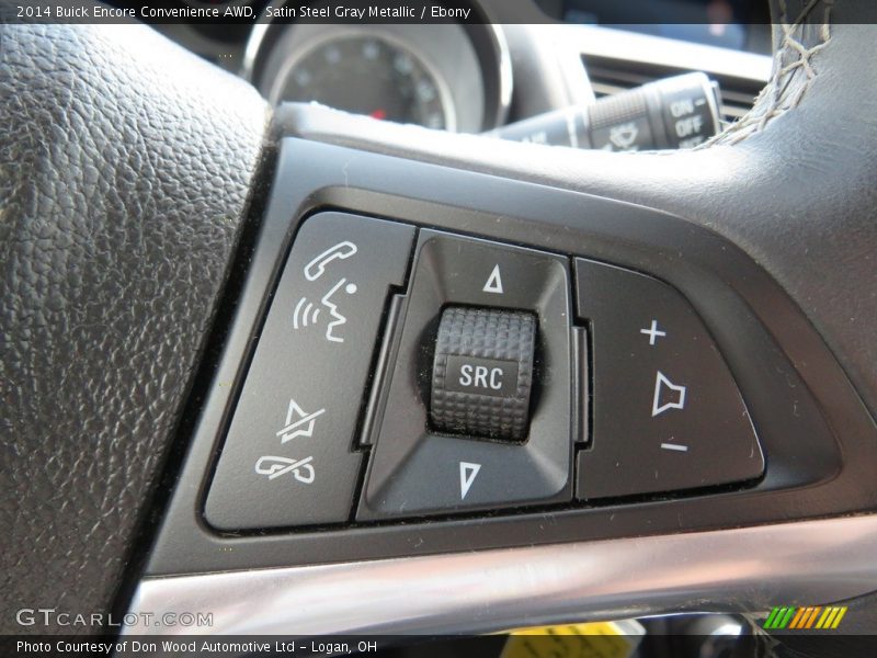 Satin Steel Gray Metallic / Ebony 2014 Buick Encore Convenience AWD