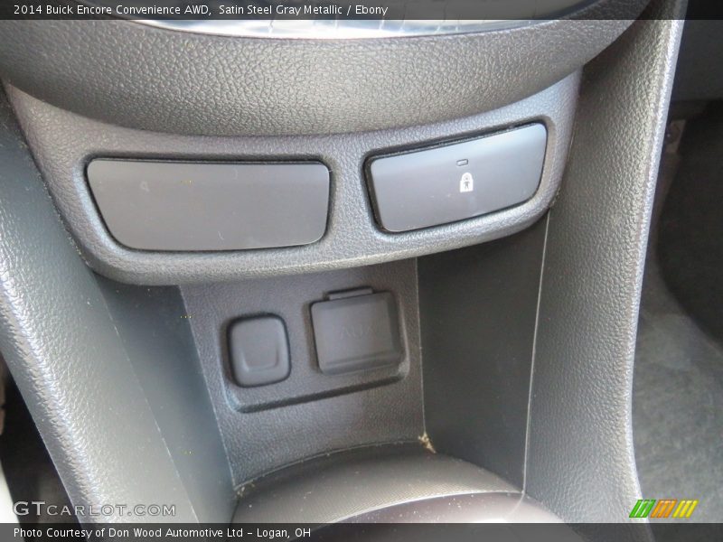 Satin Steel Gray Metallic / Ebony 2014 Buick Encore Convenience AWD