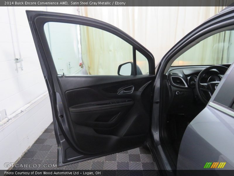 Satin Steel Gray Metallic / Ebony 2014 Buick Encore Convenience AWD